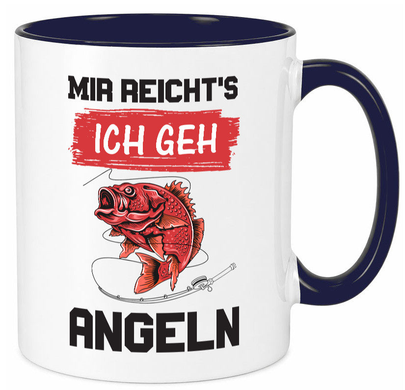 Ich geh angeln | Angler Tasse Fisch Fischer Humor lustig Geschenkidee Geschenk