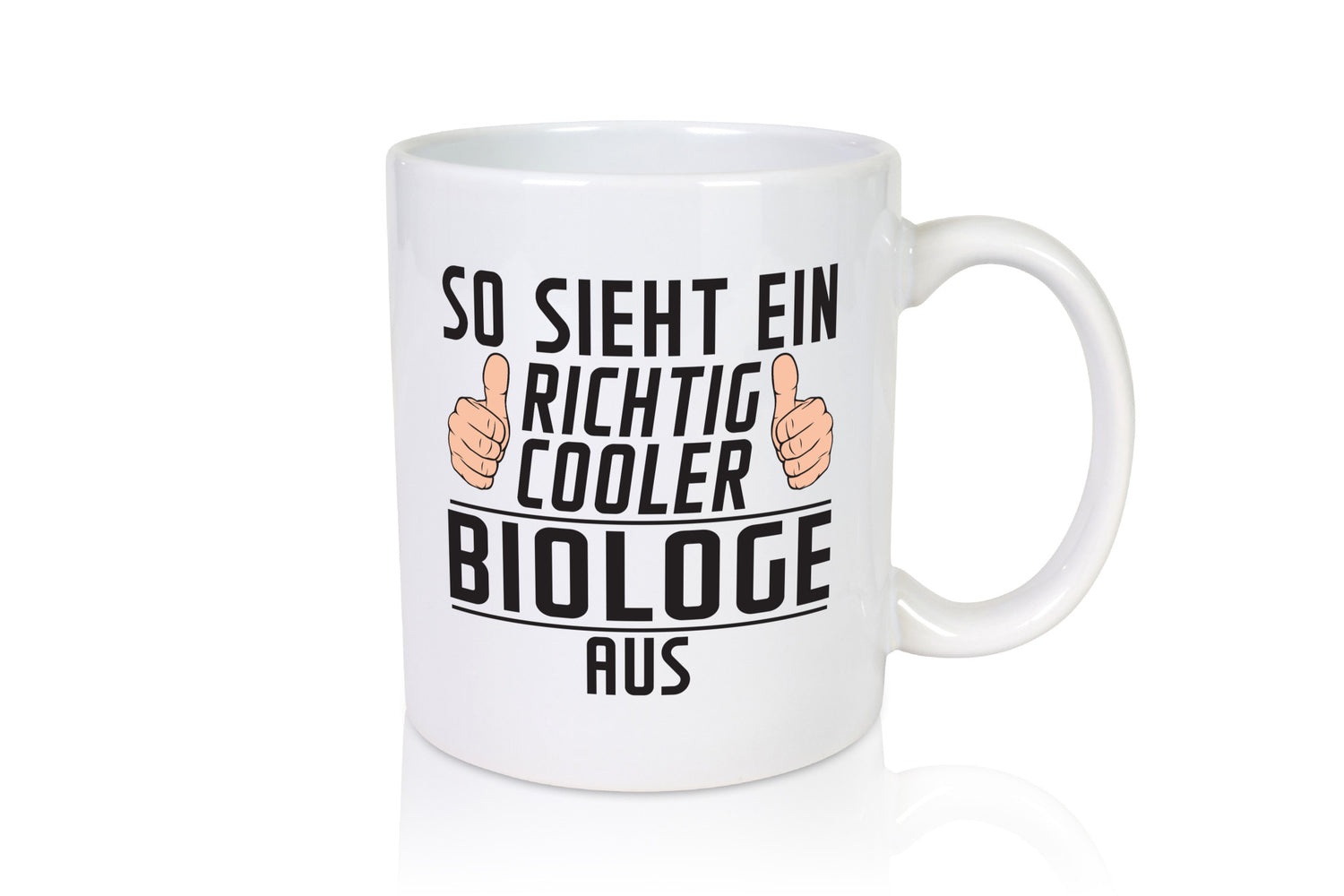 Richtig Cooler Biologe | Biologie Naturforscher Humor Geschenkidee Tasse