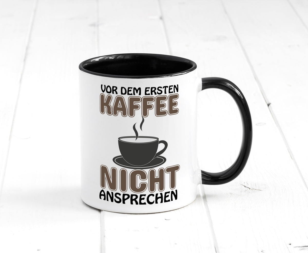 Nicht ansprechen lustiger Spruch Geschenk Humor Geschenkidee Tasse