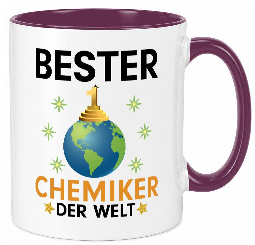 Welt Bester Chemiker | Chemie Labor Wissenschaft Geschenk Humor Geschenkidee Tasse