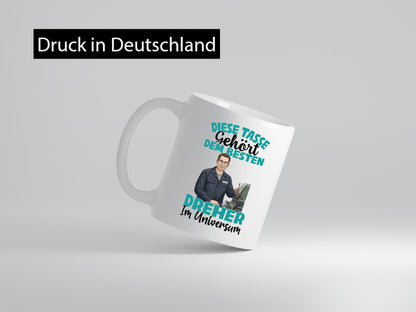 Im Universum: Dreher | Fräser lustig Humor Geschenkidee Geschenk Tasse