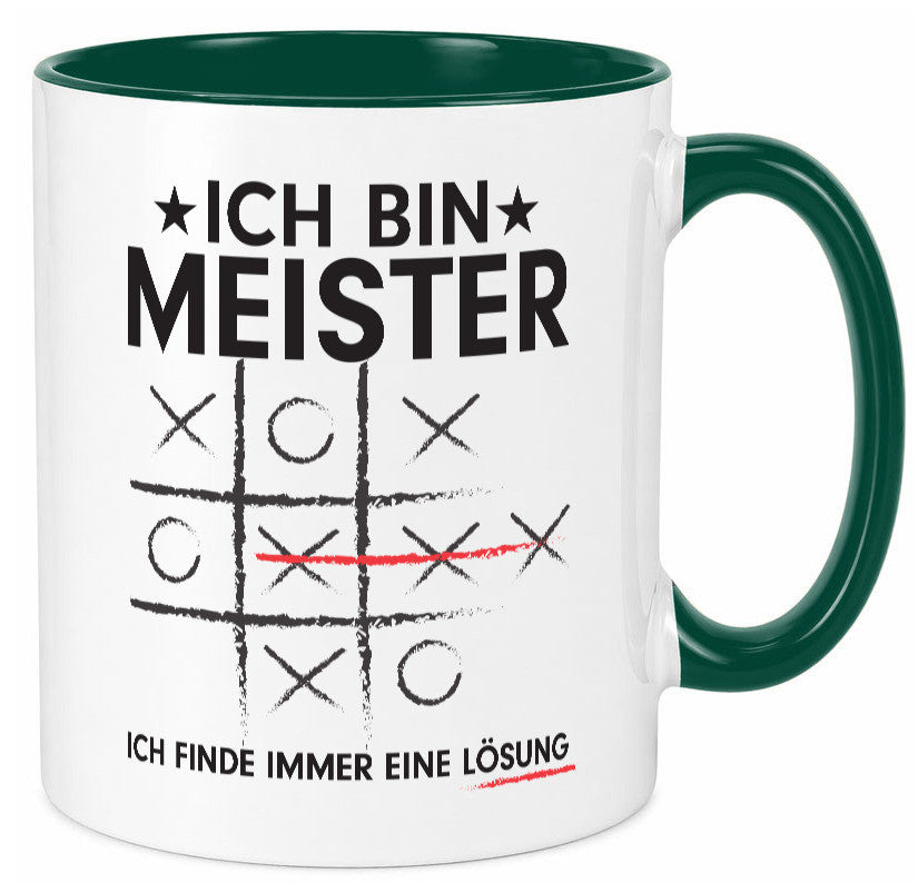 Löse Probleme: Meister | Meisterbrief lustiger Spruch Geschenk Humor