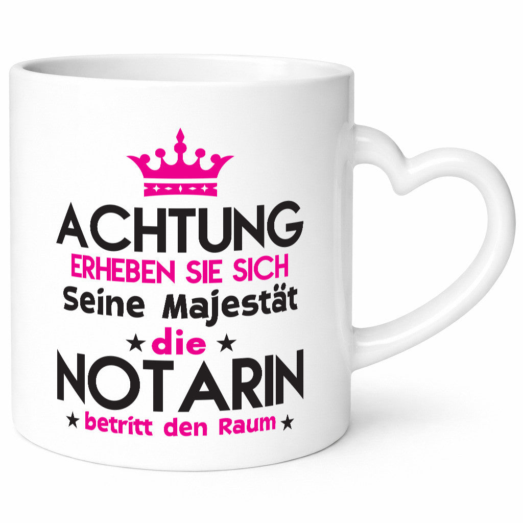 Seine Majestät Notarin | Juristin Humor Geschenkidee Tasse