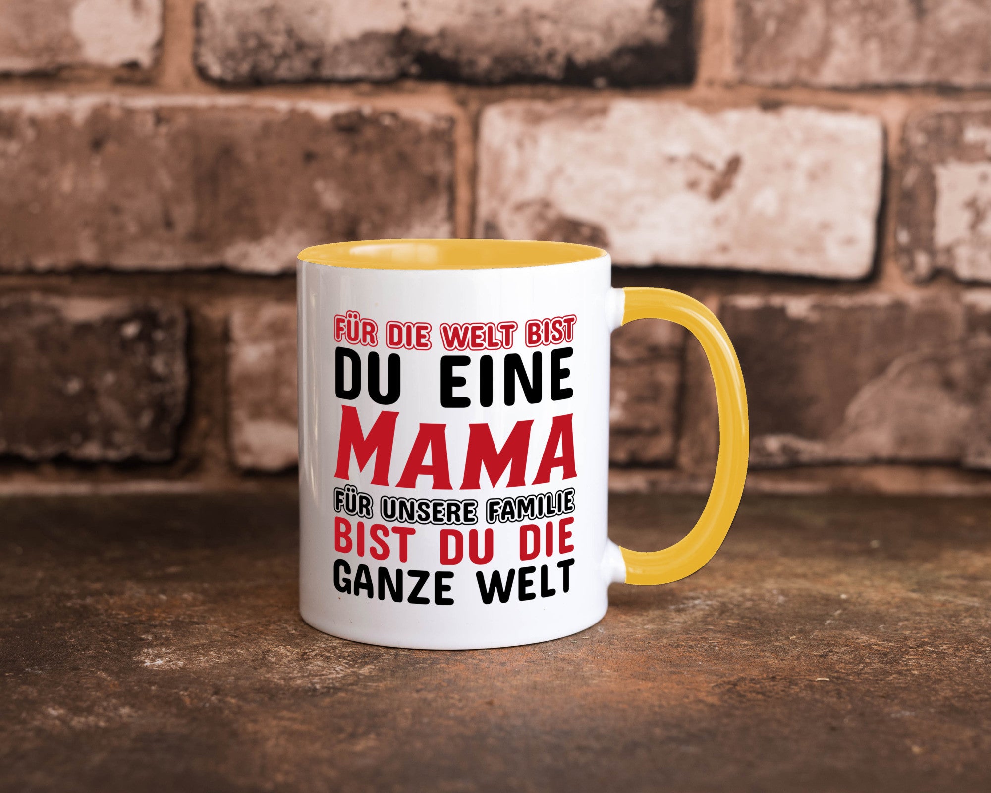Beste mama der Welt lustiger Spruch Geschenk Familie Geschenkidee Tasse