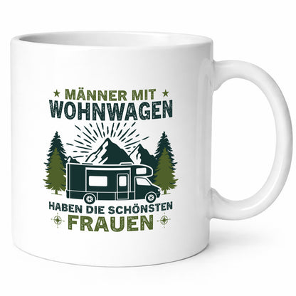 Männer mit Wohnwagen | Schönste Frauen Camping Humor Geschenkidee Tasse