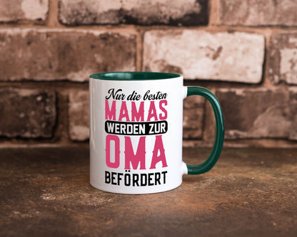 Beste Mama wird zur Oma befördert | Großmutter lustiger Spruch Geschenk Familie