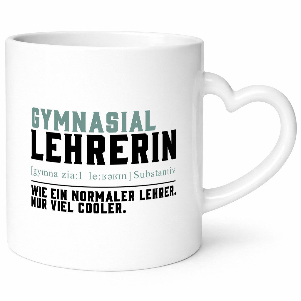 Gymnasiallehrerin | Unterricht Lieblingslehrerin lustiger Spruch Geschenk Humor