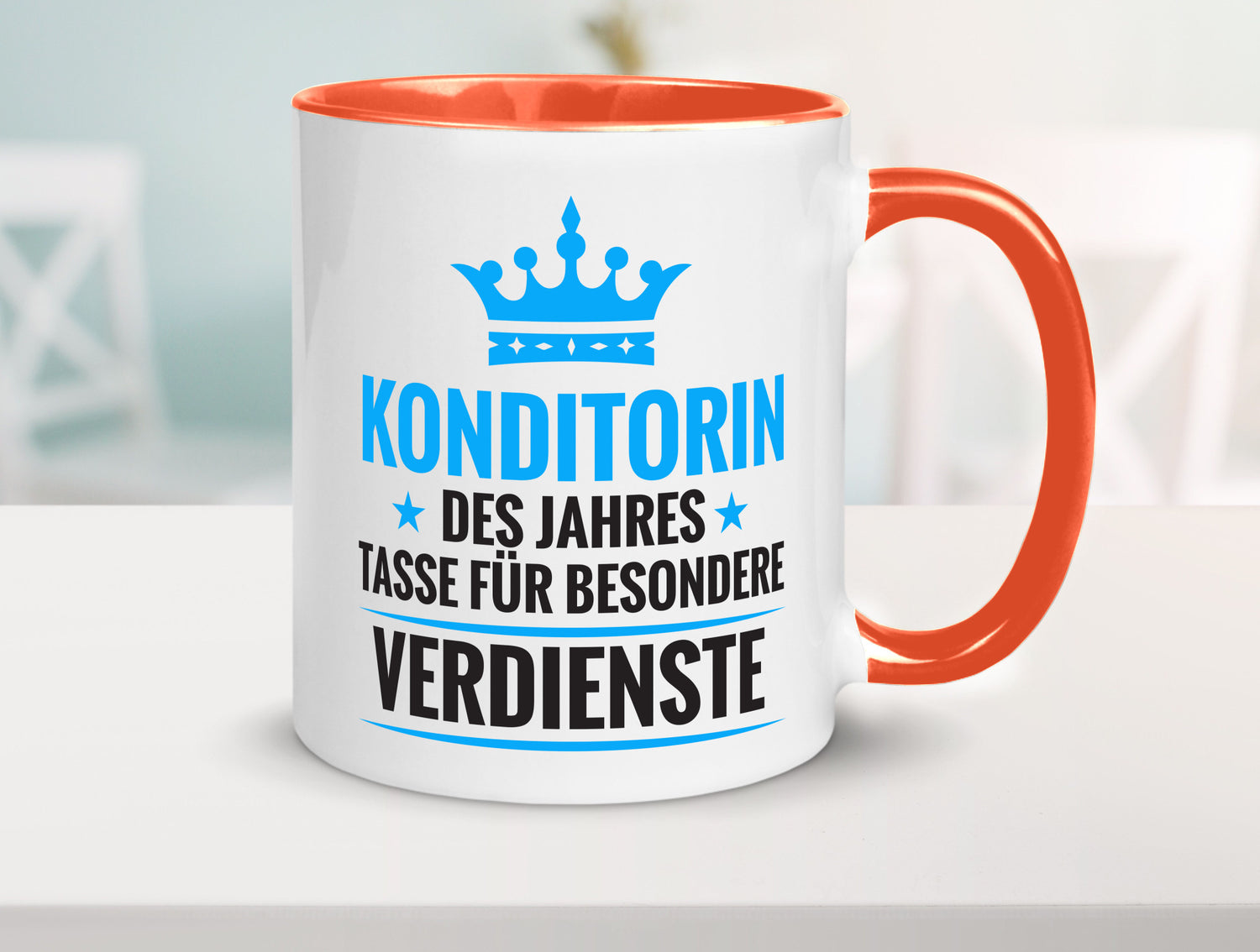Besonderer Verdienst: Konditorin | Konditorei lustig Humor Geschenkidee