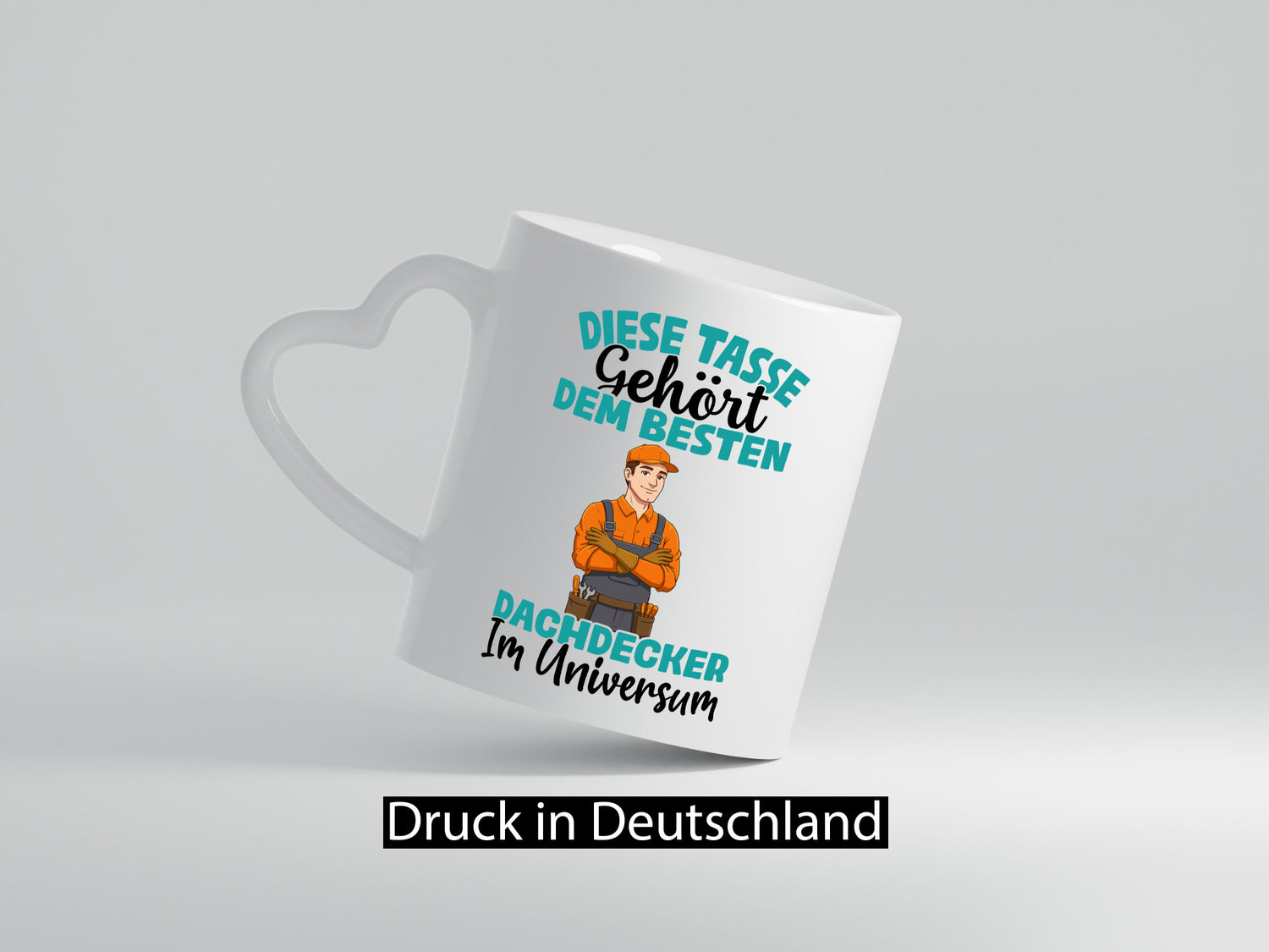 Im Universum: Dachdecker | Dachbau Hausbau lustig Humor Geschenkidee Geschenk
