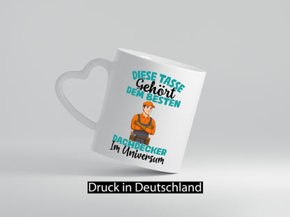Im Universum: Dachdecker | Dachbau Hausbau lustig Humor Geschenkidee Geschenk
