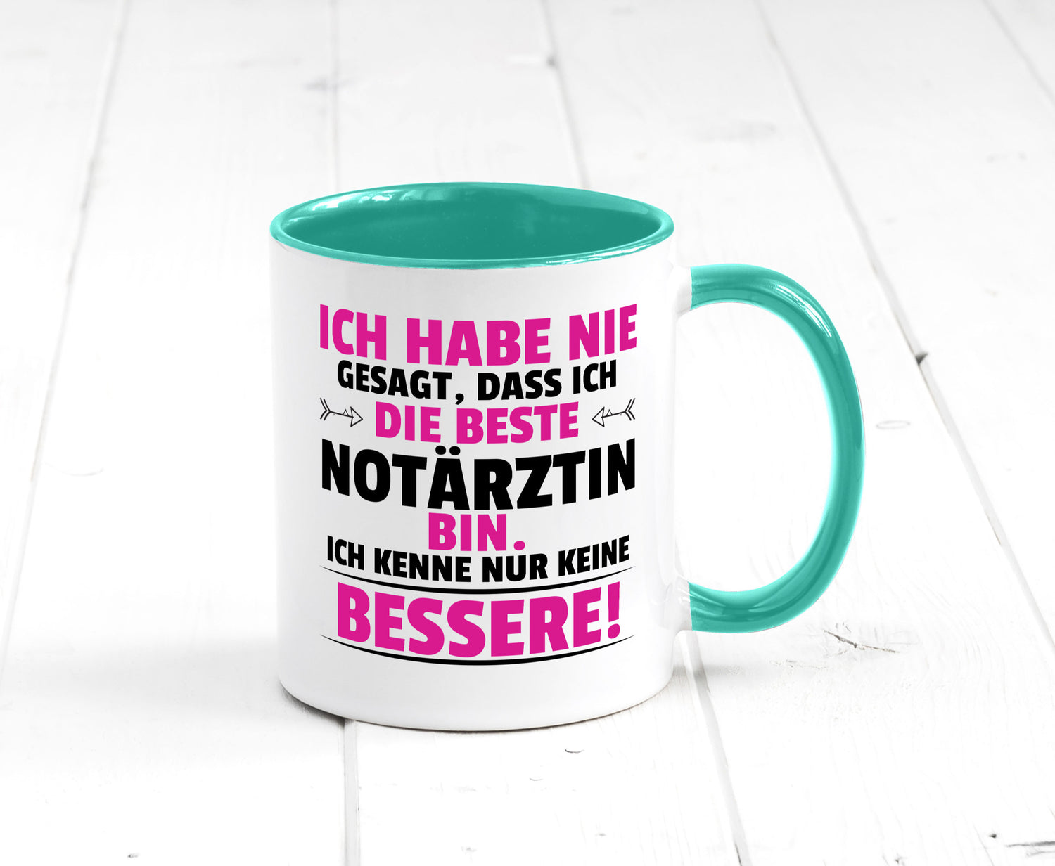 Die Beste Notärztin | Ärztin Humor Geschenkidee Tasse