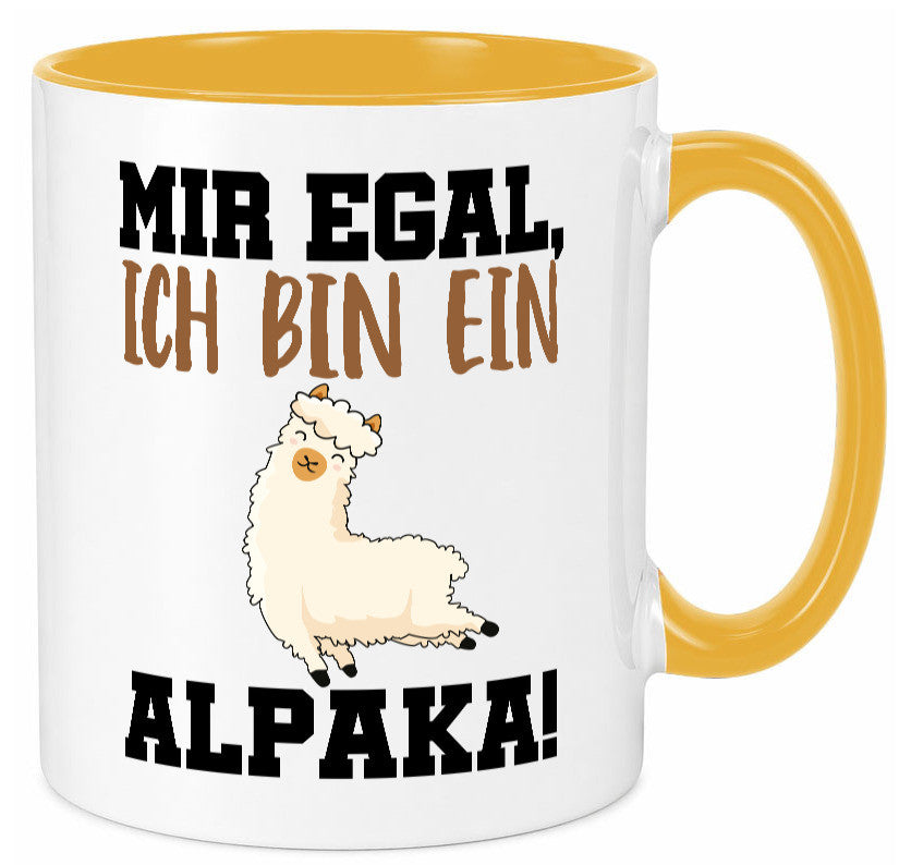 Ich bin ein Alpaka! Geschenk Humor Geschenkidee lustiger Spruch Tasse