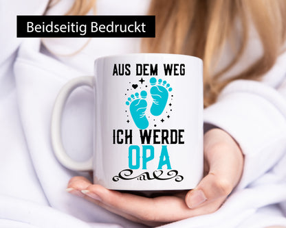 Aus dem weg ich werde Opa | Schwangerschaft Ankündigung Geschenkidee Familie