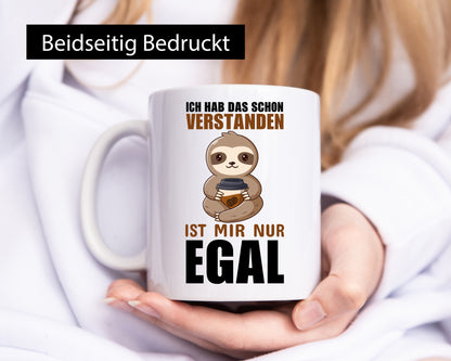 Ich verstehe das lustiger Spruch Geschenk Humor Geschenkidee Tasse