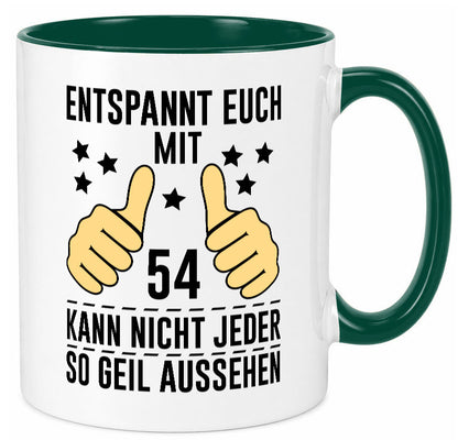 54. Geburtstag | 54 Jahre Geil aussehen Entspannt euch v2 lustig Geschenkidee