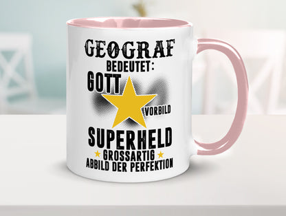 Bedeutung von Geograf | Geografie lustiger Spruch Geschenk Humor Geschenkidee