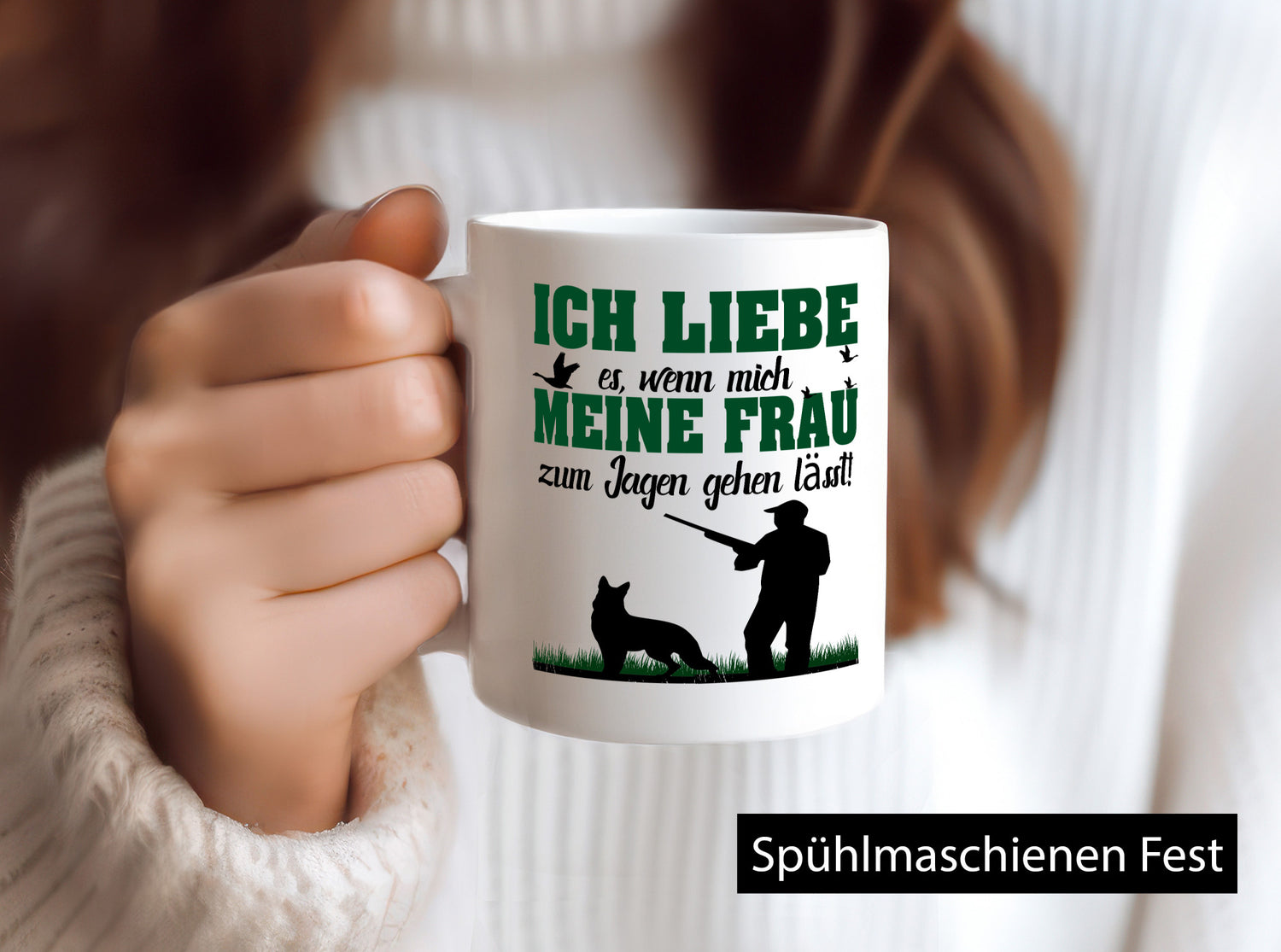 Ich liebe es wenn meine Frau mich Jagen lässt | Jäger Geschenk Humor