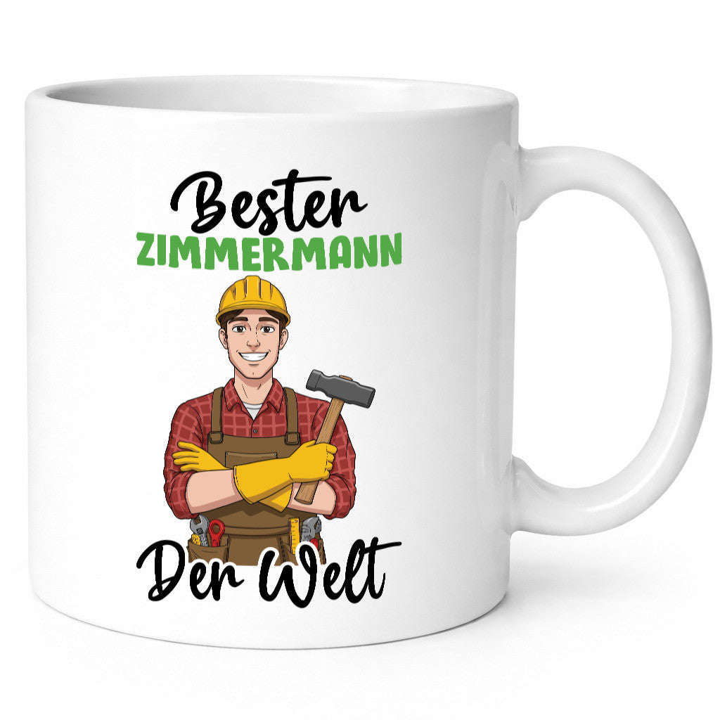 Bester Zimmermann | Handwerker Holzbau v2 Geschenk Humor Geschenkidee lustiger