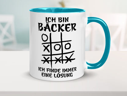 Ich bin Bäcker finde immer eine Lösung | Meister lustig Humor Geschenkidee