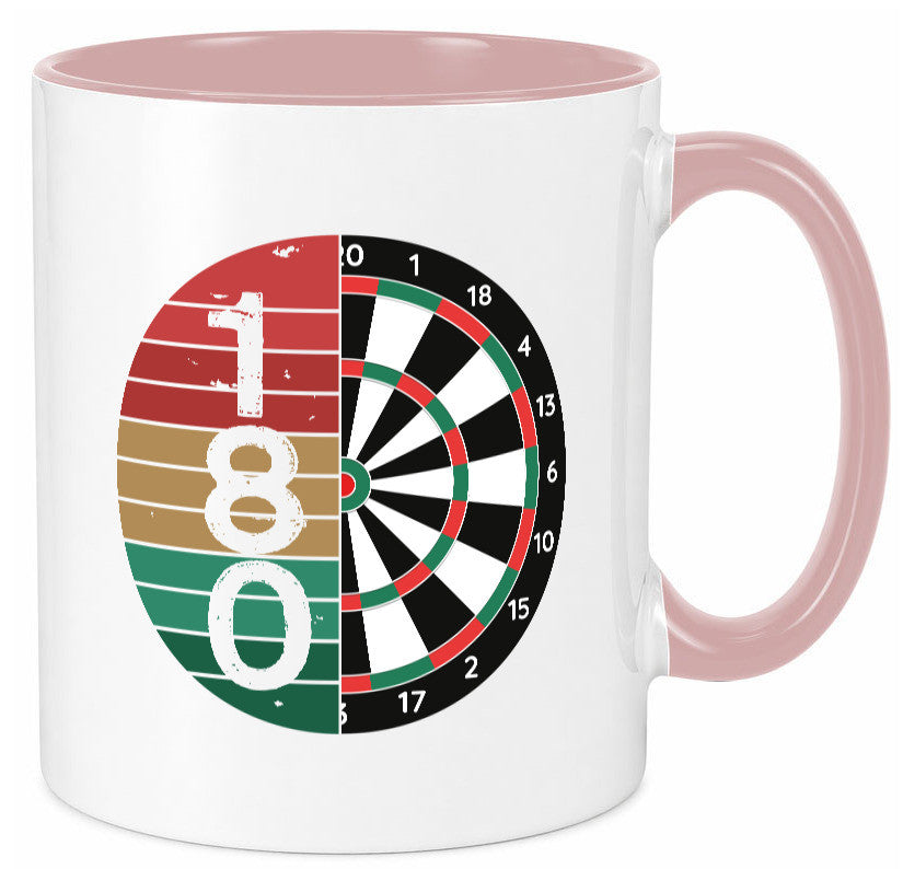 Dartsboard | Retro Dartspieler Kollege Freunde Geschenkidee Arbeit Kollegen