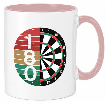Dartsboard | Retro Dartspieler Kollege Freunde Geschenkidee Arbeit Kollegen