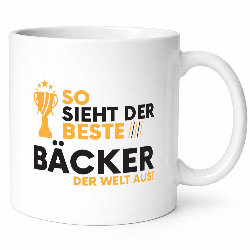 Der Weltbeste Bäcker | Bäckerei Backen Konditor Geschenkidee Humor Tasse