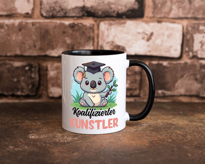 Koalifizierter Künstler | Kunst Humor Geschenkidee Tasse