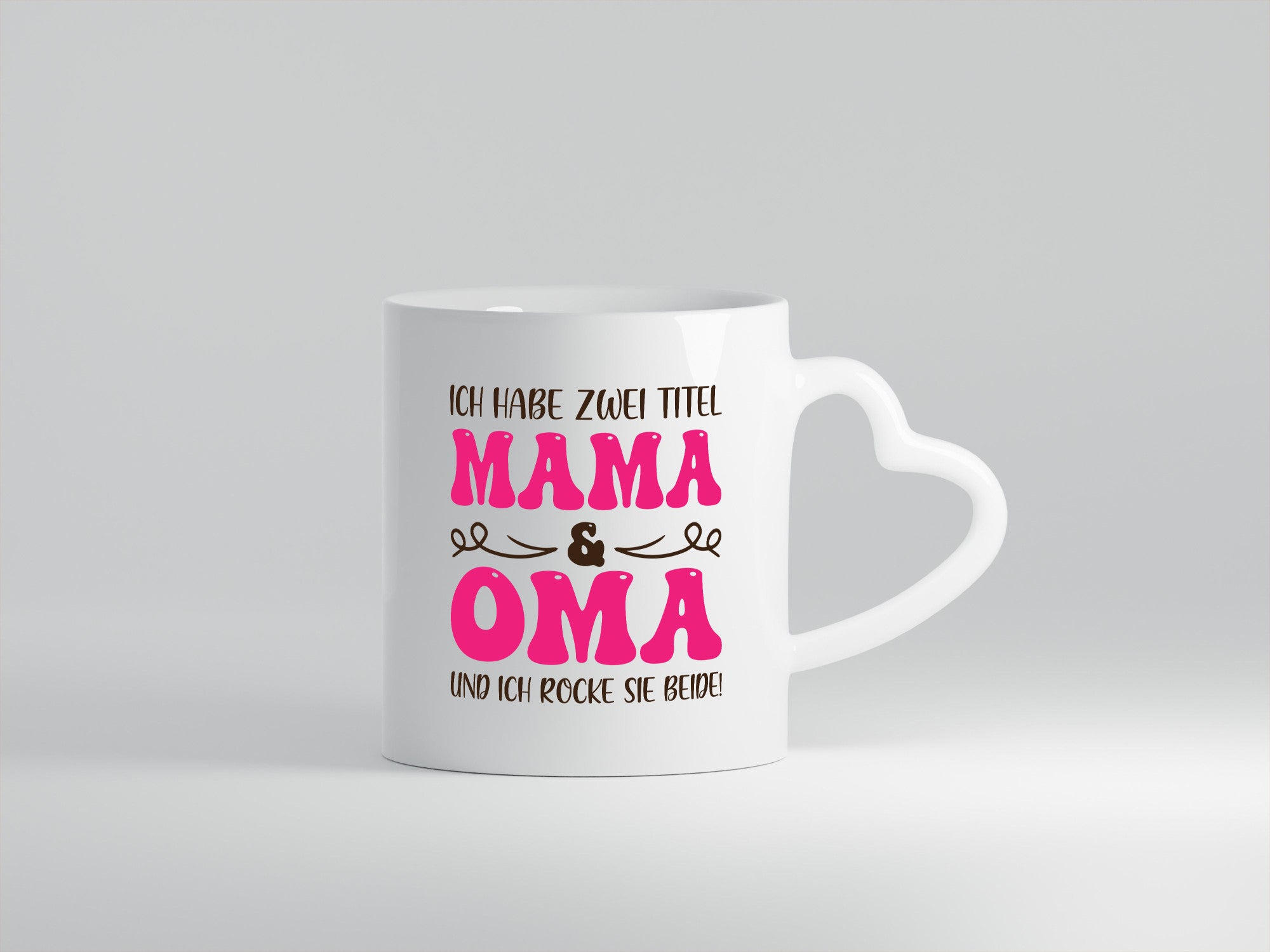 Mama &amp; Oma, rock beide | Scheifchen Geschenkidee Familie Humor Tasse