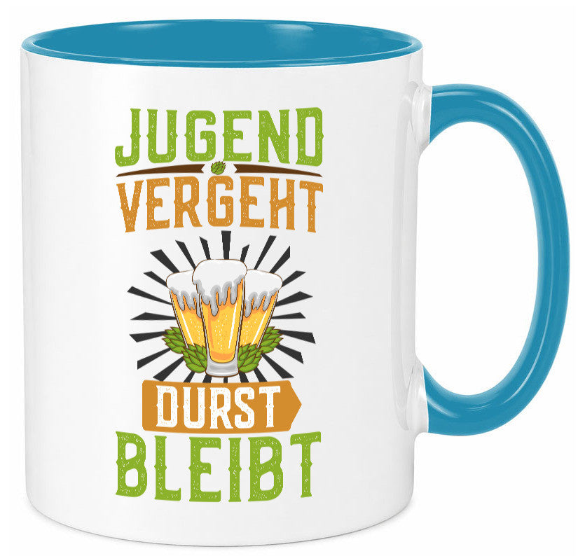 Jugend vergeht durst bleibt | Biertrinker Bierliebhaber lustiger Spruch
