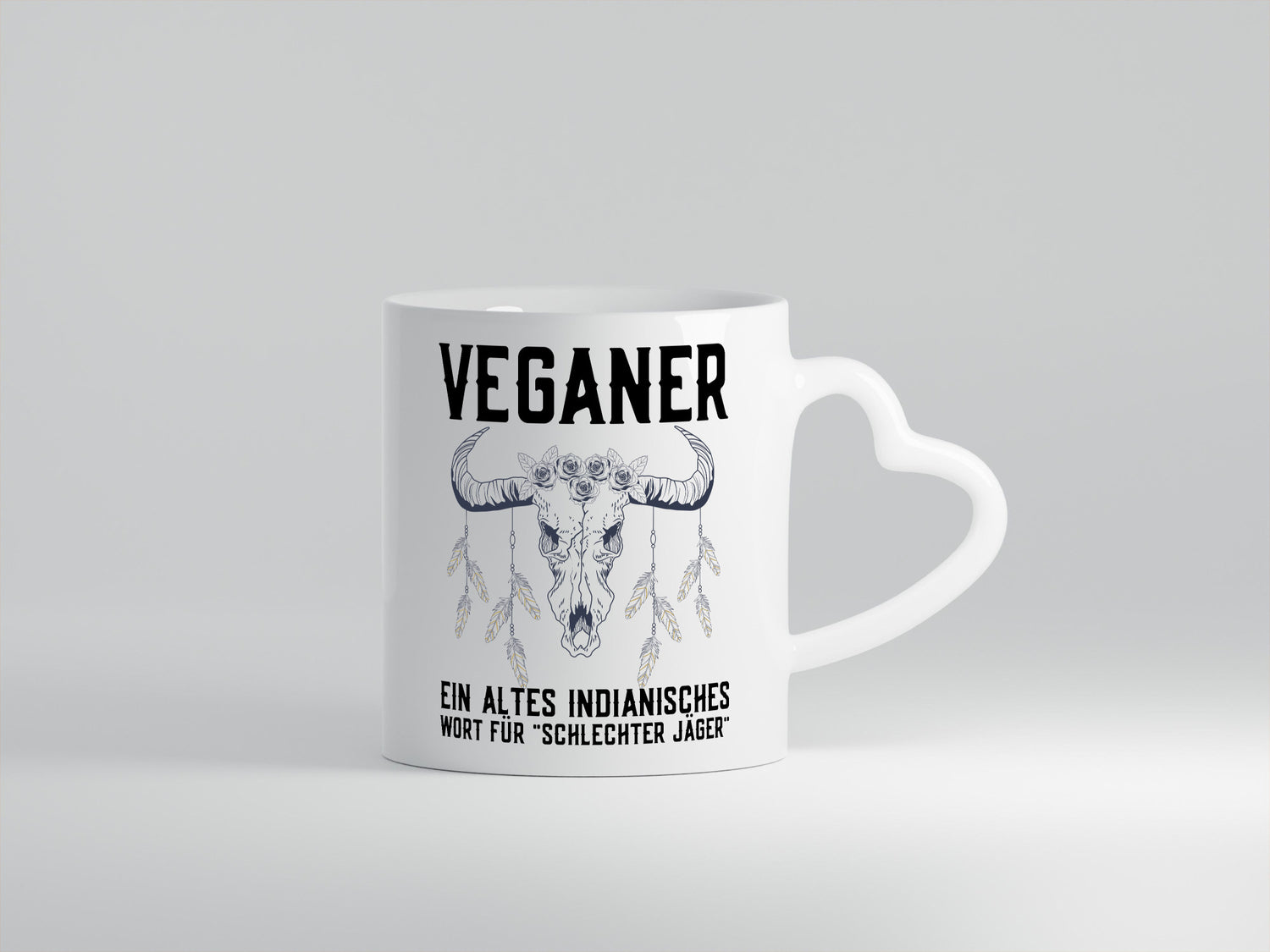 Veganer | schlechter Jäger Witz Indianer Sprichwort lustiger Spruch Geschenk