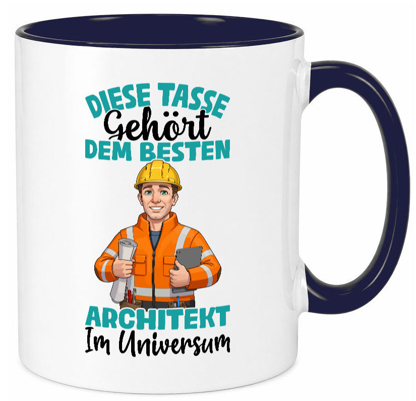 Im Universum: Architekt | Architektur Büro Humor Arbeit Kollegen Geschenkidee