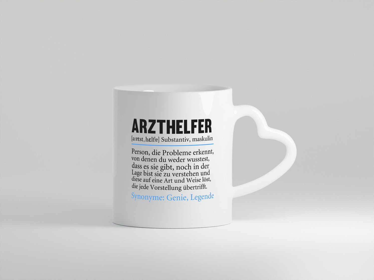 Arzthelfer | Beruf Fachangestellter Medizin Geschenk Arbeit Kollegen Büro