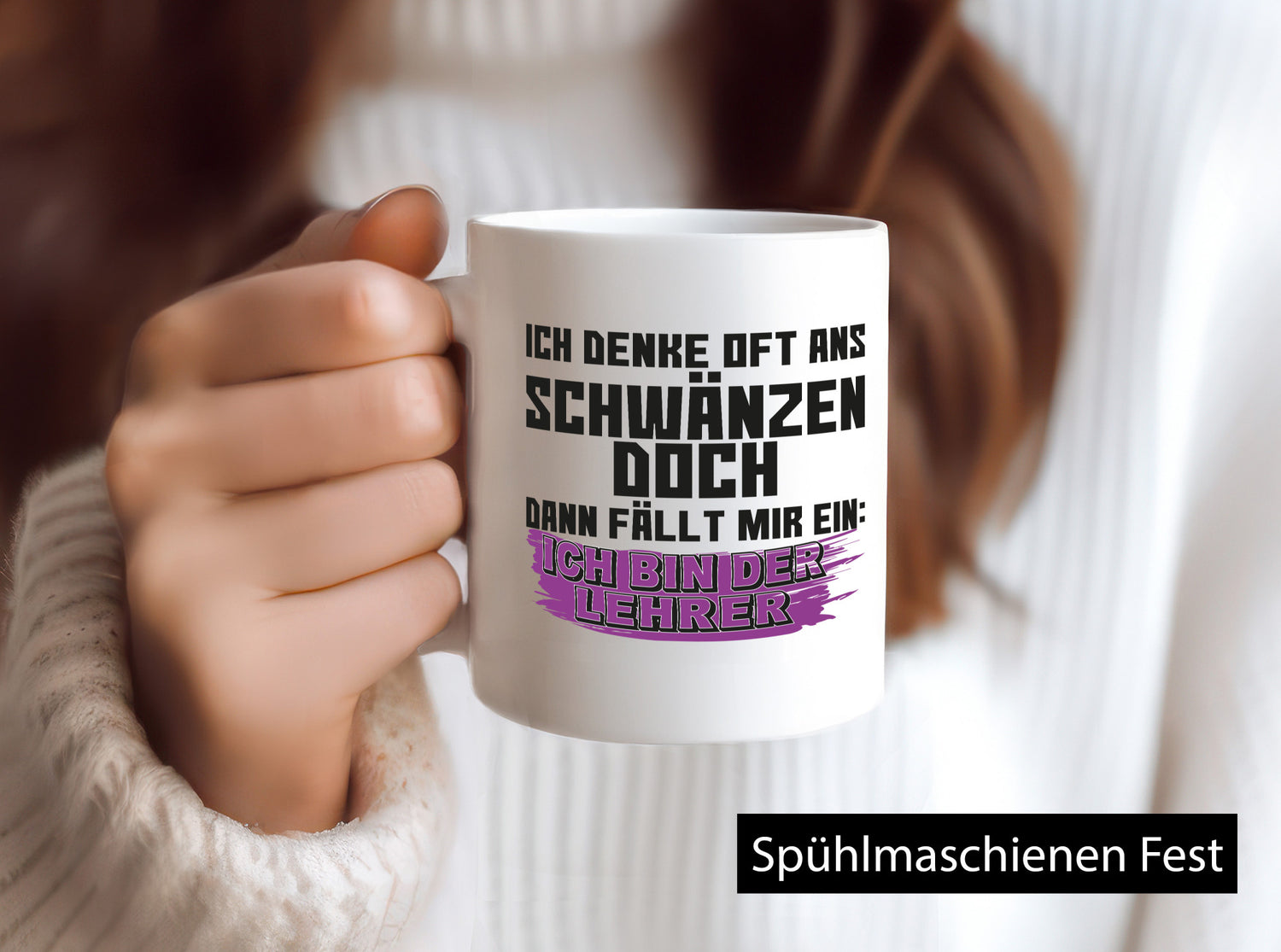 Ich bin der Lehrer | Beruf Tasse Schule Humor Geschenkidee Arbeit Kollegen Büro