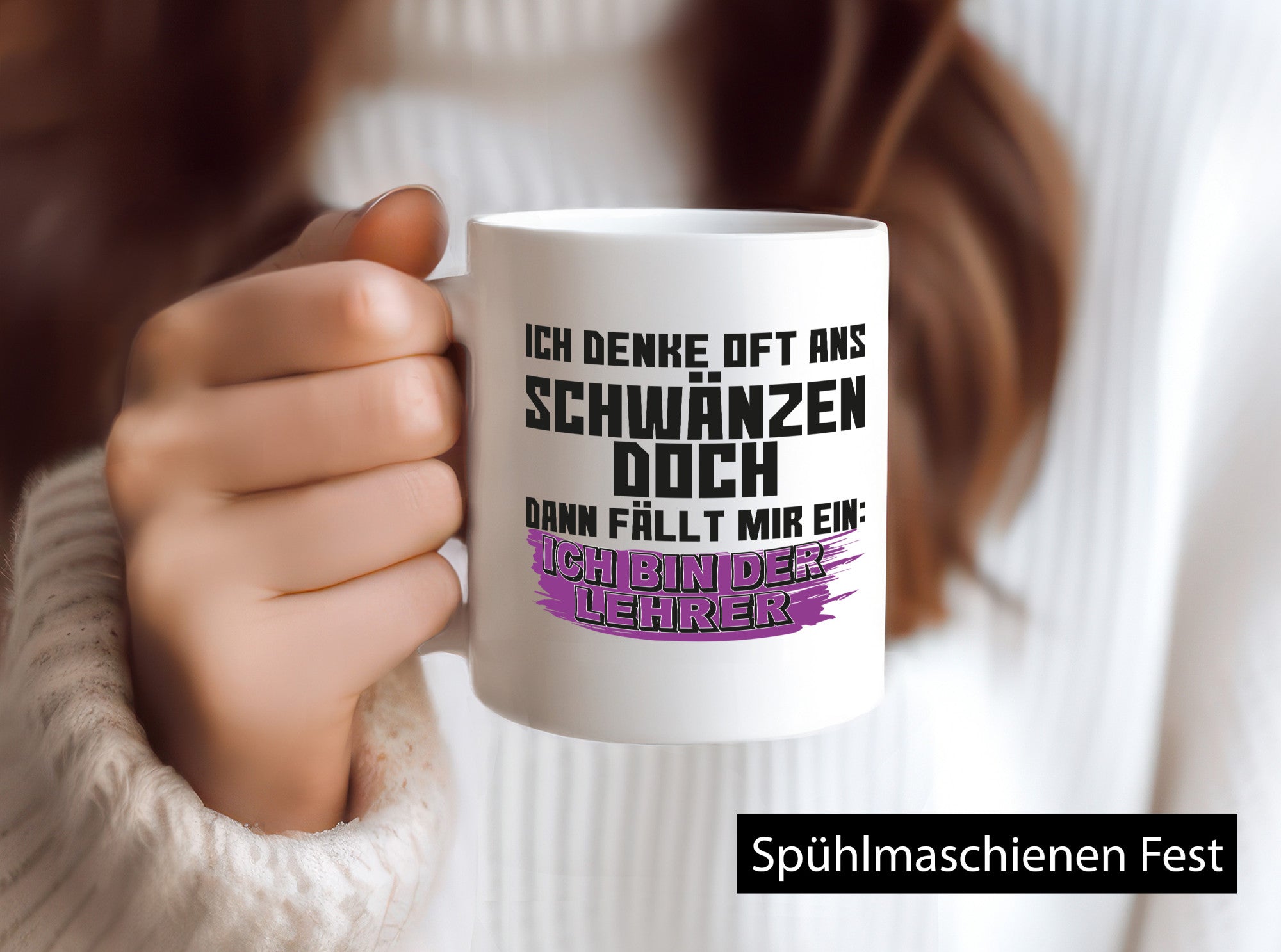 Ich bin der Lehrer | Beruf Tasse Schule Humor Geschenkidee Arbeit Kollegen Büro