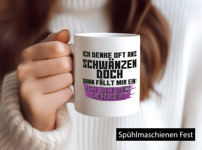 Ich bin der Lehrer | Beruf Tasse Schule Humor Geschenkidee Arbeit Kollegen Büro