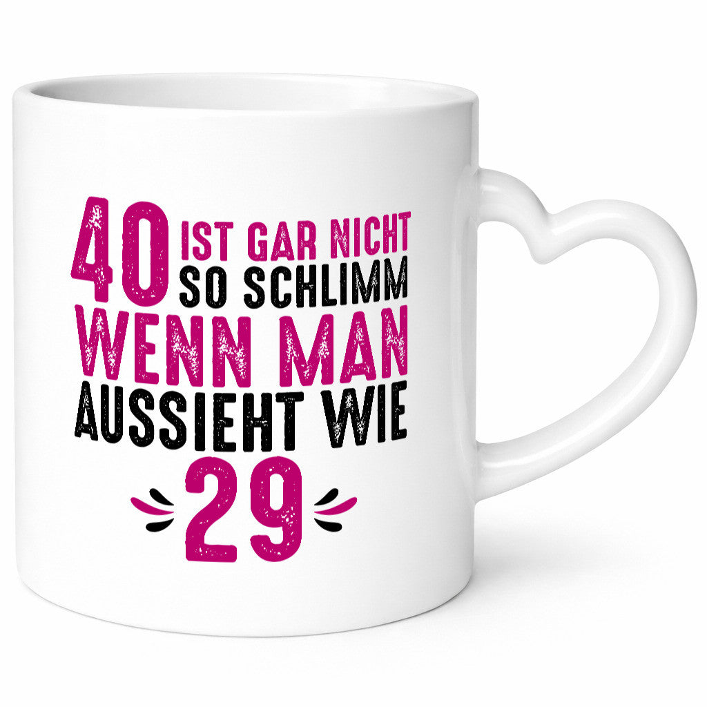 40. Geburtstag | aussehen wie 29 Jung halten Geschenk Geschenkidee lustiger