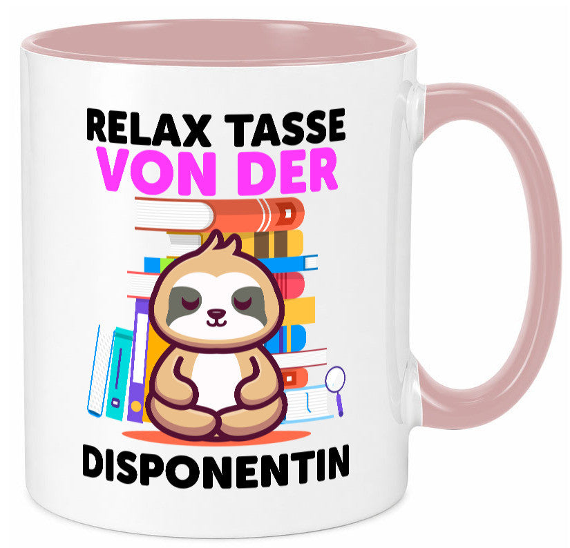 Relax Tasse: Disponentin | Zuteilerin lustig Humor Geschenkidee Geschenk Tasse