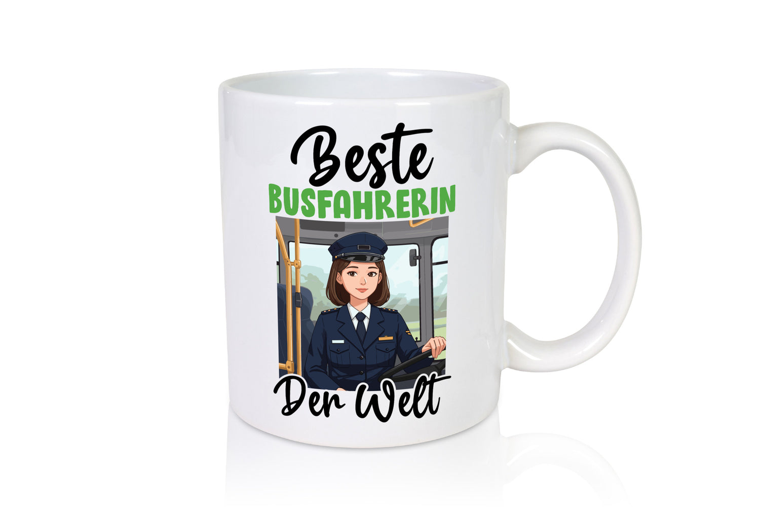 Beste Busfahrerin | Berufsfahrer Fahrerin v2 Geschenkidee Arbeit Kollegen Büro