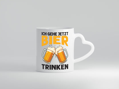 Ich gehe jetzt Bier Trinken | Biertrinker Bierliebhaber v2 Geschenkidee Humor
