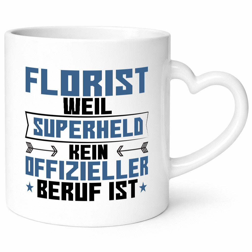 Superheldin Florist | Blumen Verkäufer lustiger Spruch Geschenk Humor