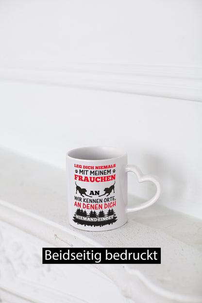 Mein Frauchen | Frauen Tasse Hundebesitzerin Spruch lustiger Geschenk