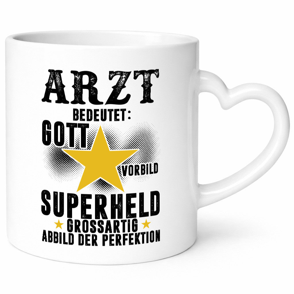 Bedeutung von Arzt | Medizin Doktor Facharzt Humor Geschenkidee Tasse