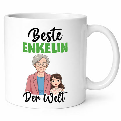 Bester Enkelin | Opa Oma Großmutter Großvater lustiger Spruch Geschenk Familie