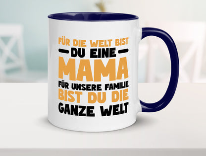 Beste mama der Welt vl8 lustig Familie Geschenkidee Geschenk Tasse