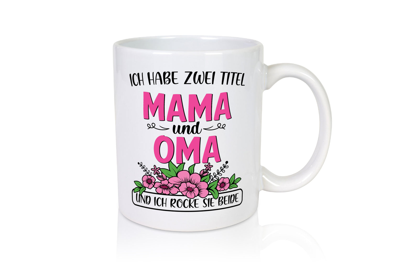 Mama und Oma rocke sie beide | Muttertag lustig Familie Geschenkidee Geschenk