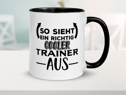 Richtig guter Trainer | Spruch Tasse Personal lustiger Geschenk Humor