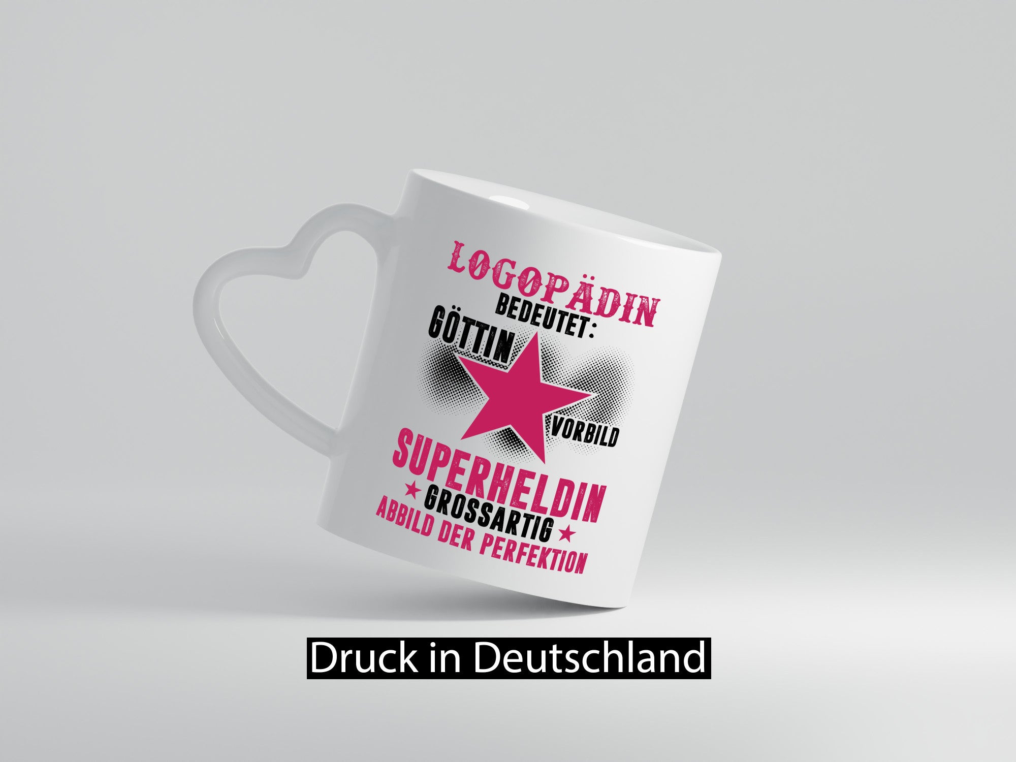 Bedeutung von Logopädin | Sprachtherapie lustiger Spruch Geschenk Humor