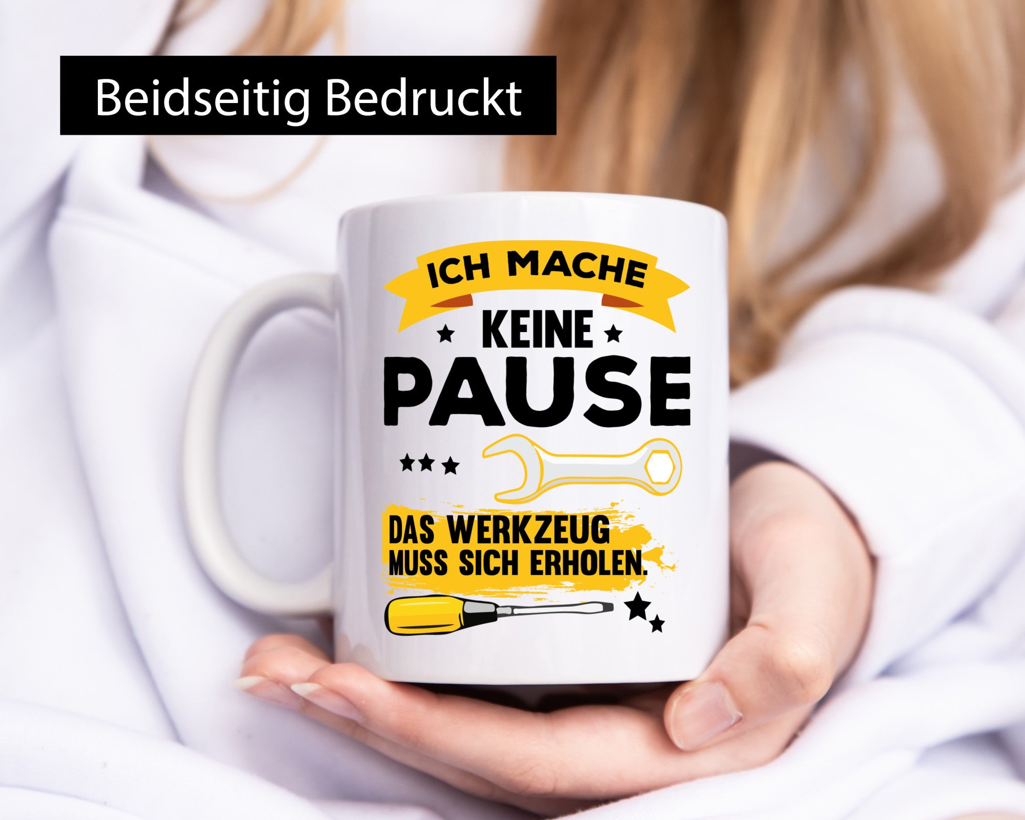 Werkzeug | Vatertag Handwerker Spruch lustig Humor Familie Geschenkidee Tasse
