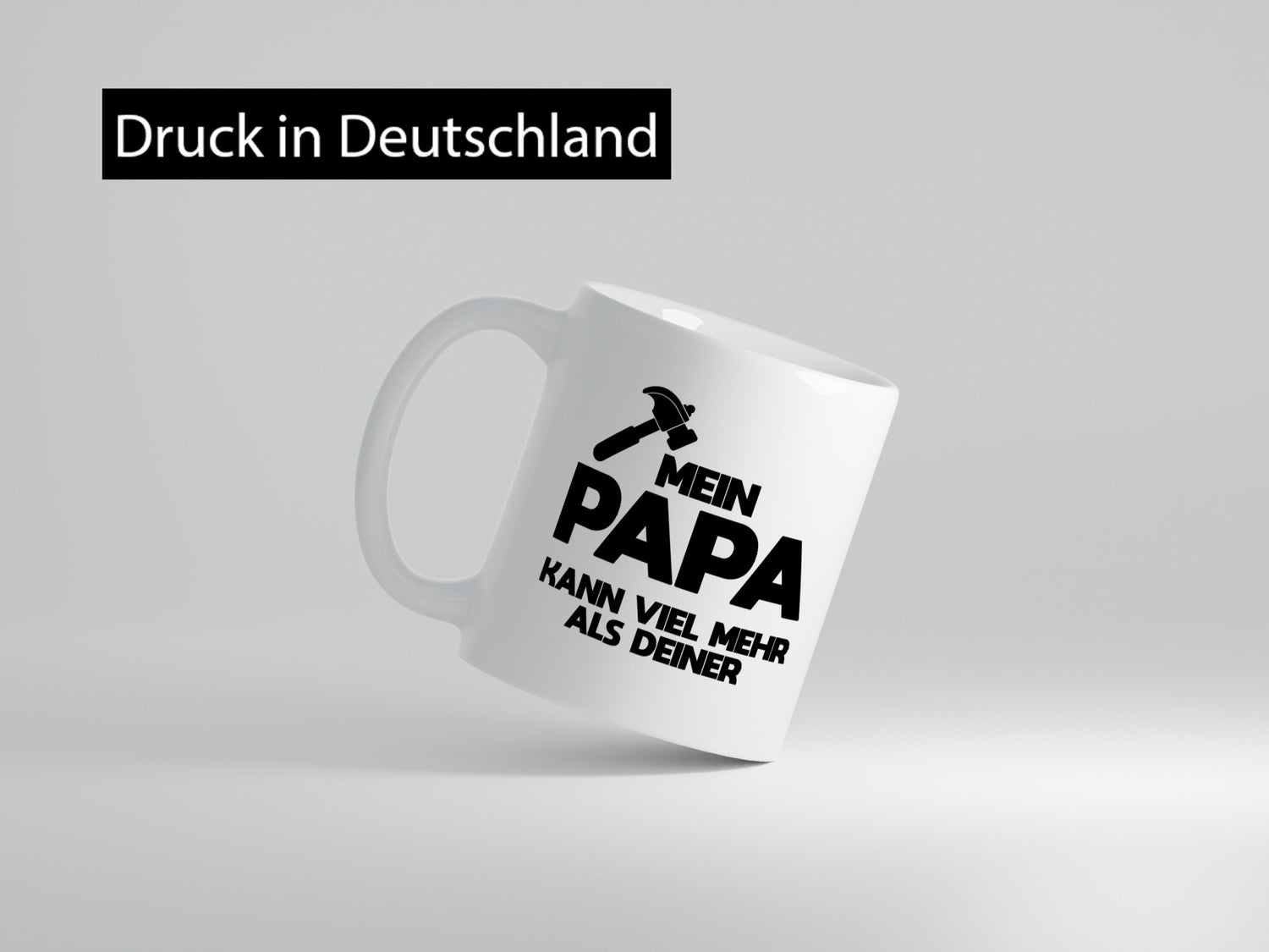 Mein papa kann viel mehr als deiner | Bester lustiger Spruch Geschenk Humor
