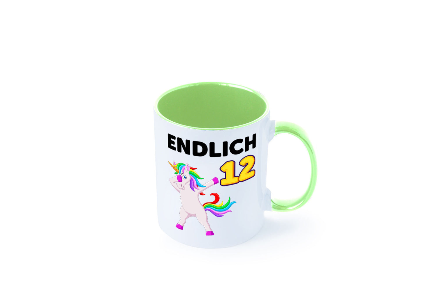 12. Geburtstag | endlich 12 Jahre Einhorn Mädchen lustig Geschenkidee Geschenk